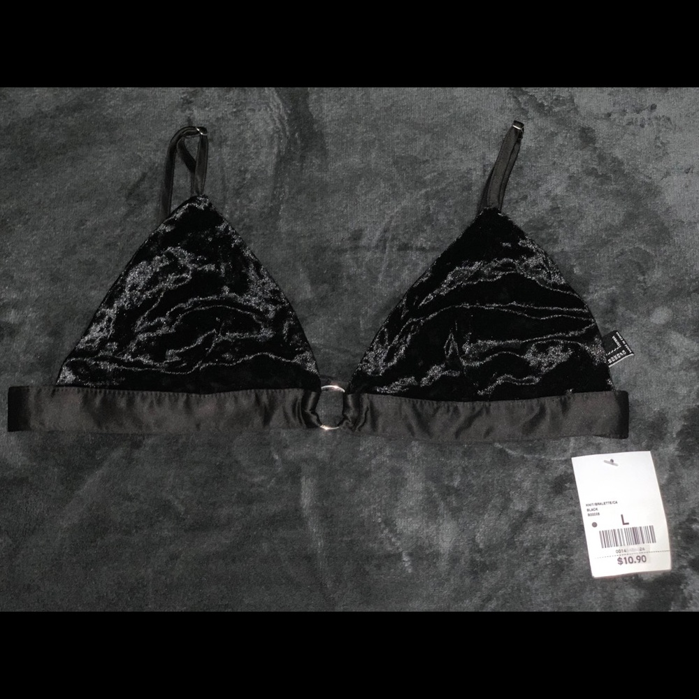 Knit/Bralette Black